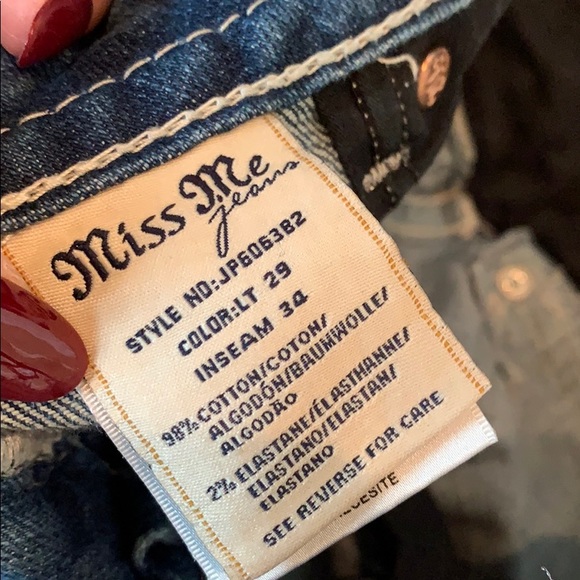 Miss me light blue jeans, boot cut, JP6063B2 - Picture 4 of 10